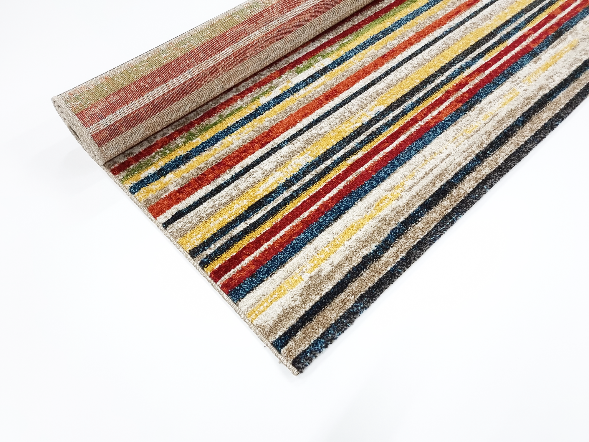 Frisee Rug 191 BEIGE/BLUE