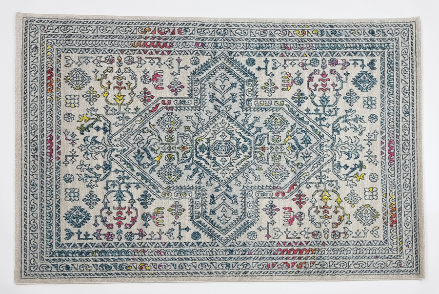 Frisee 197 CREAM/BLUE