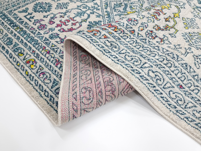 Frisee 197 CREAM/BLUE