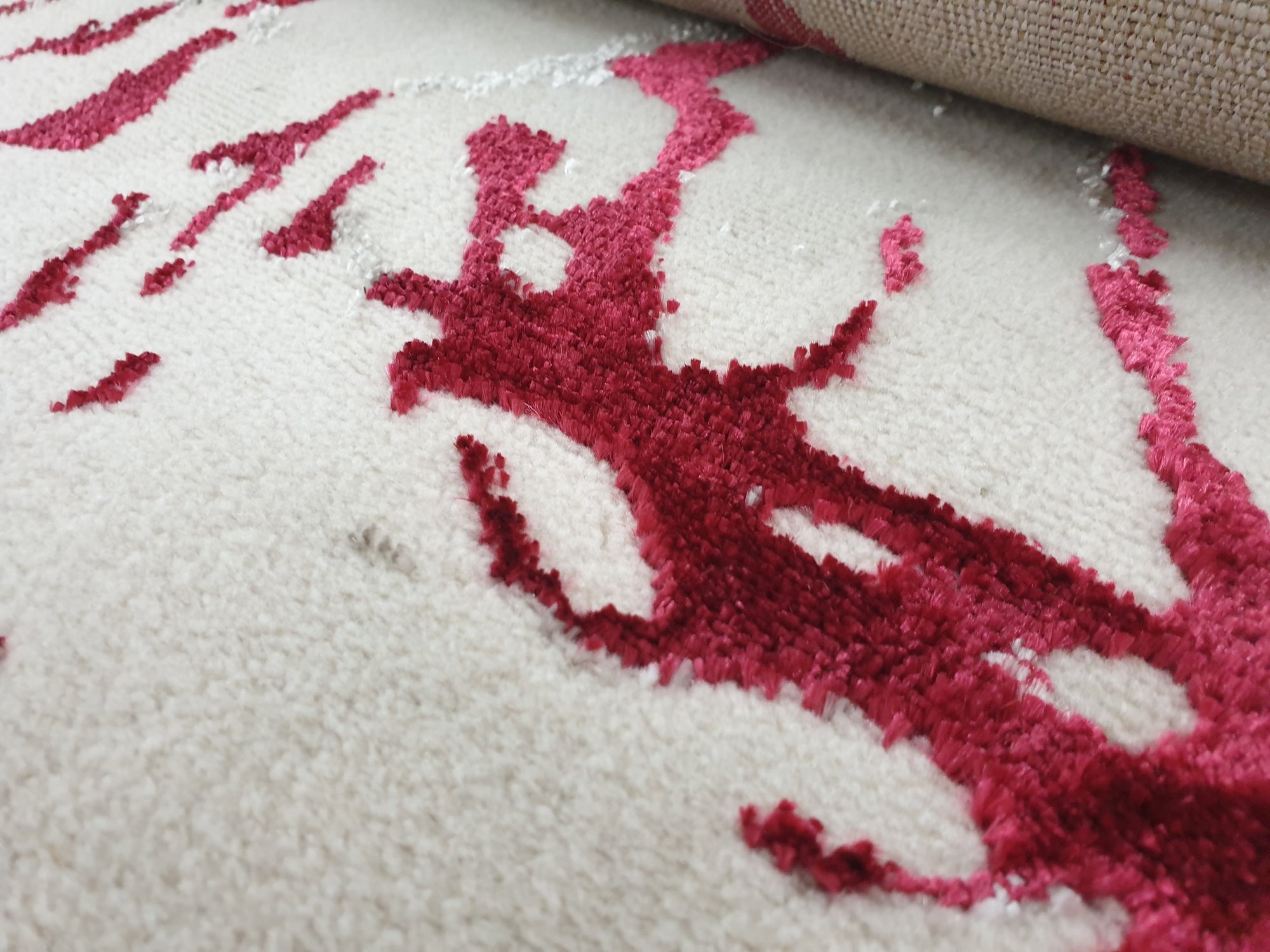 ABHA 366 SH_BEIGE/P_RED