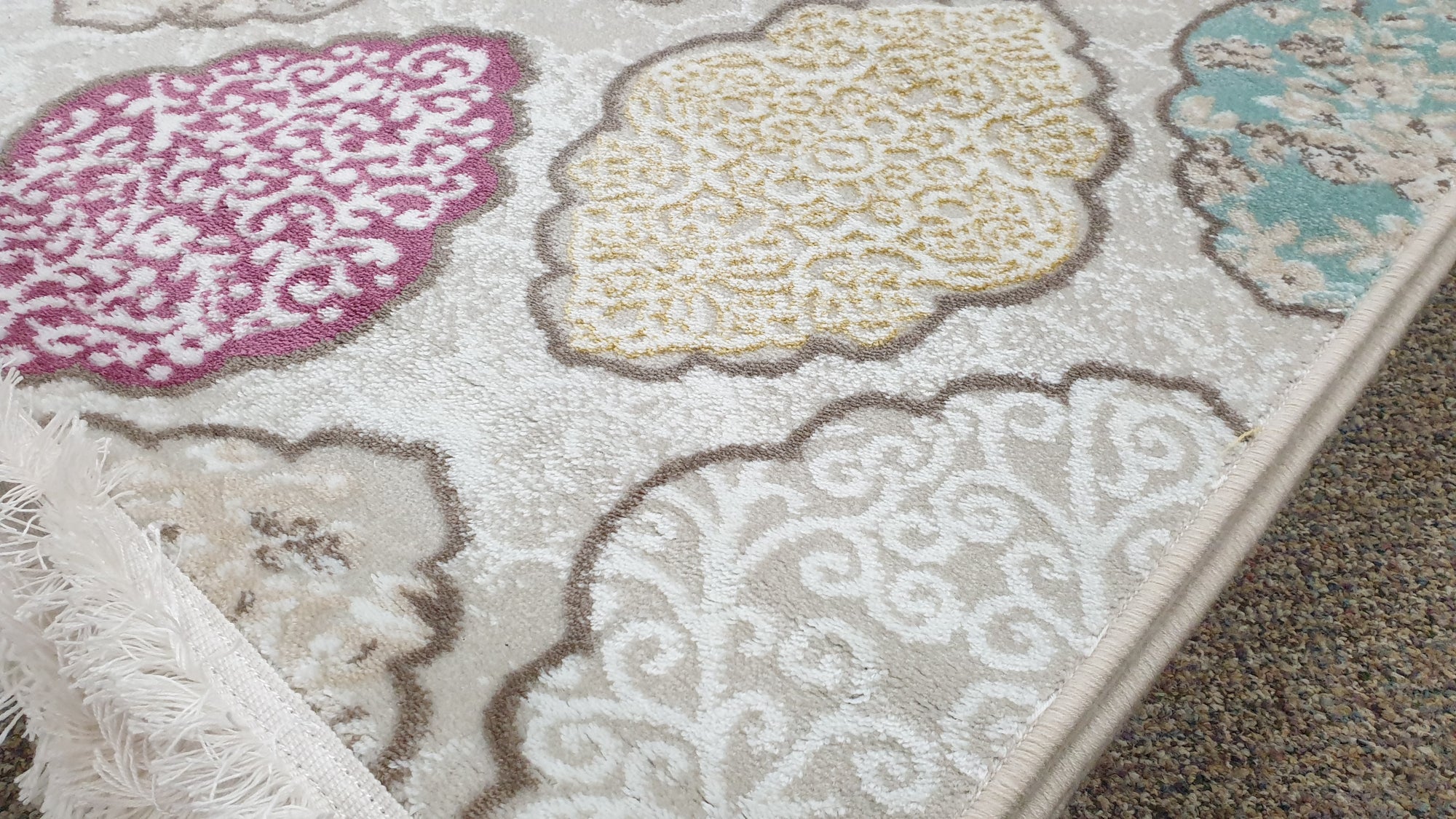FESHANE 9418 BEIGE/DAMSON