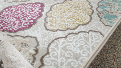 FESHANE 9418 BEIGE/DAMSON
