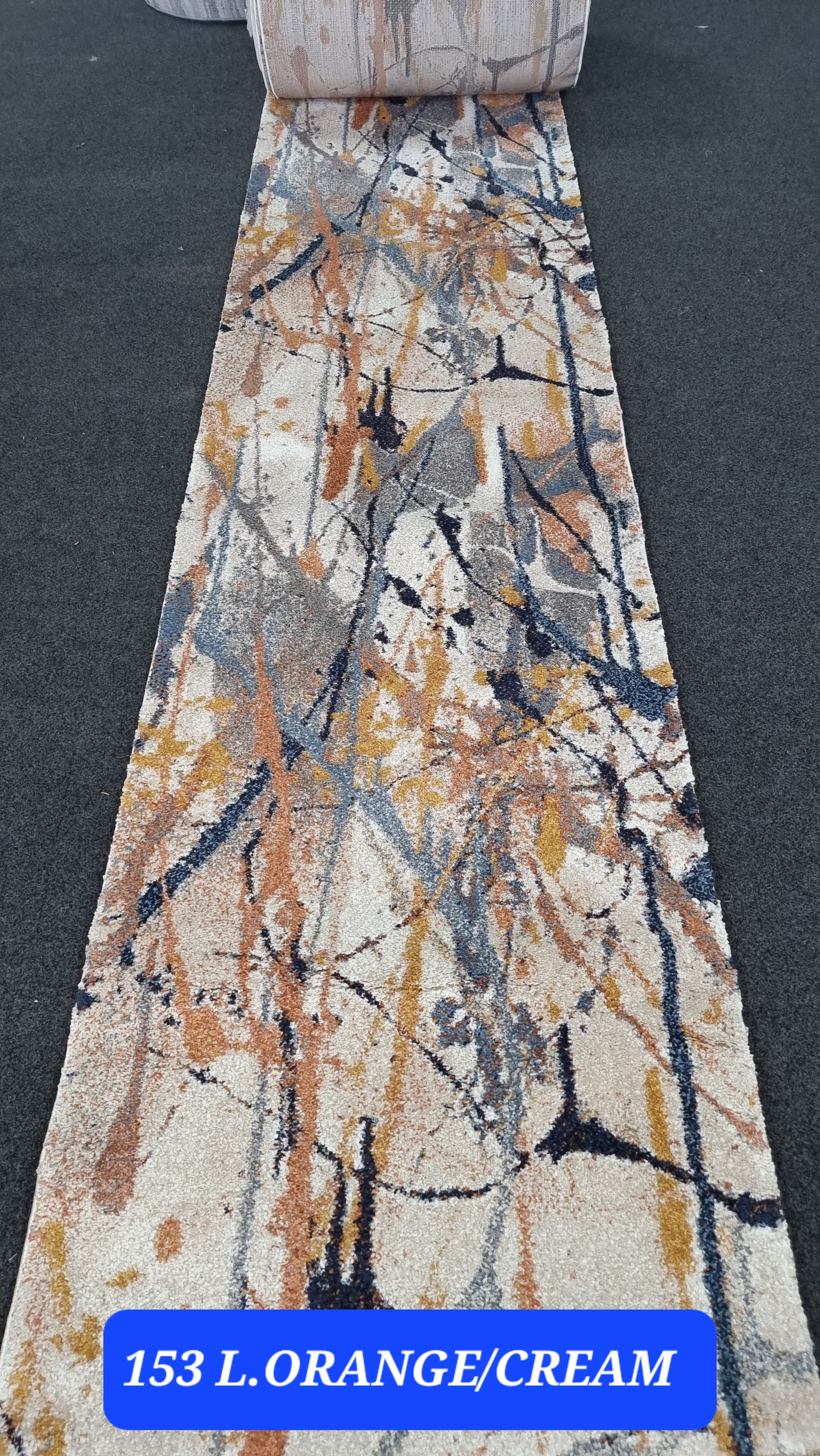 ASTANA 153 L.ORANGE/CREAM