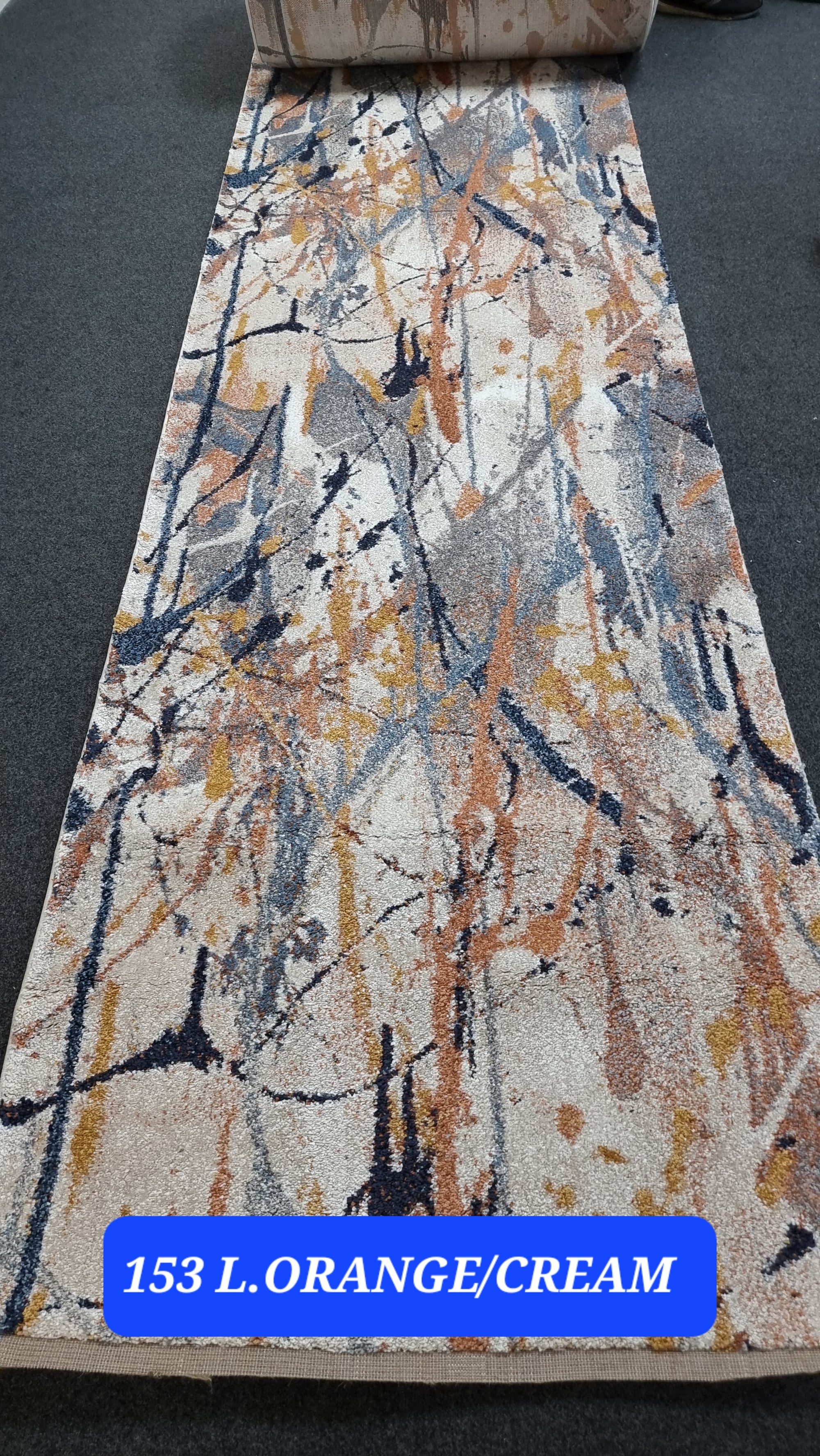 ASTANA 153 L.ORANGE/CREAM