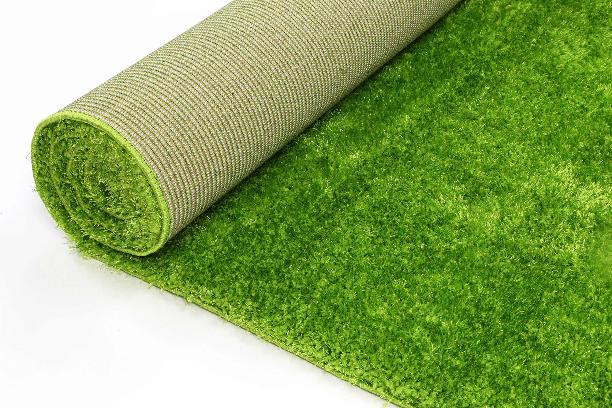 Fluffy Shaggy Grass Green