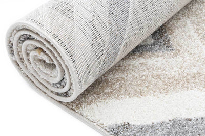 Ash Chevron Beige Rug