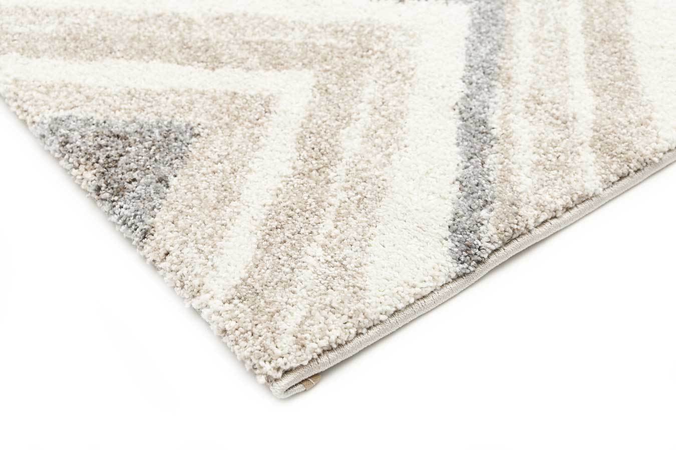 Ash Chevron Beige Rug