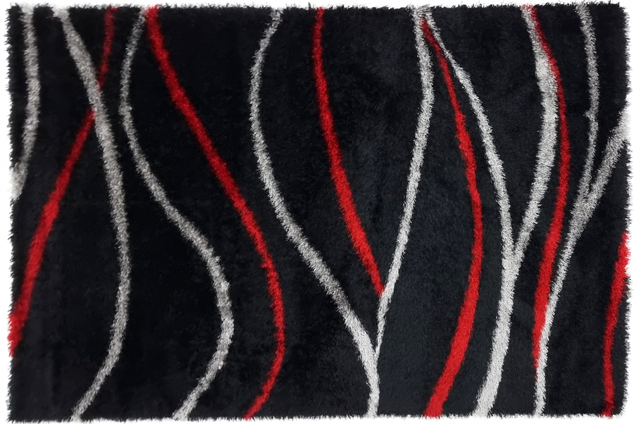 Black Plush Rug Australia