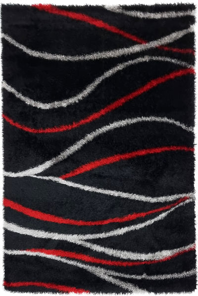 Black Plush Rug Australia