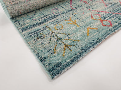 Frisee Rug 489 L.blue/Grey