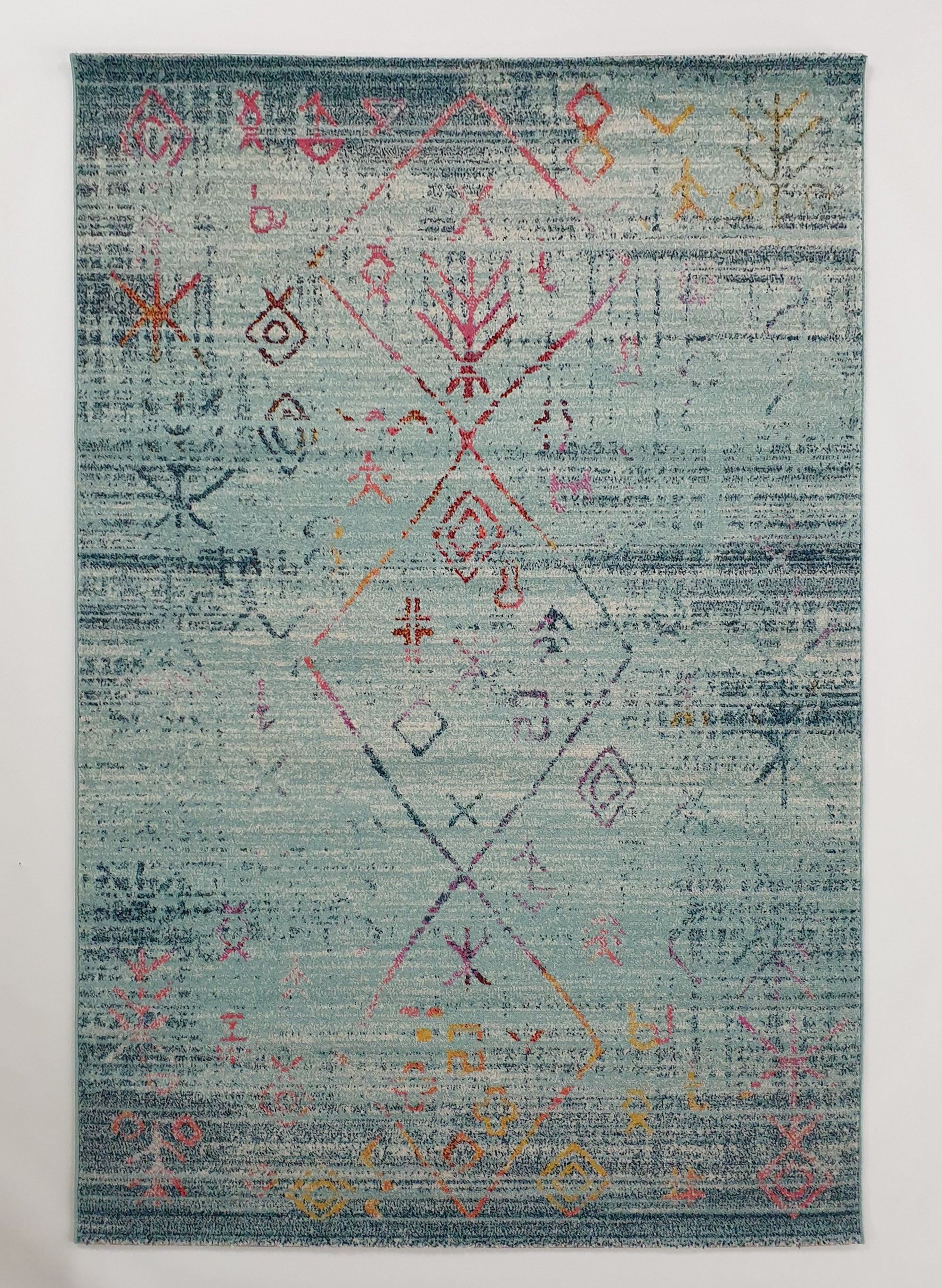 Frisee Rug 489 L.blue/Grey