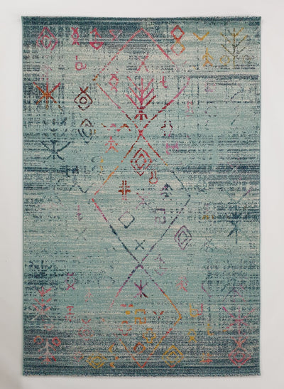 Frisee Rug 489 L.blue/Grey