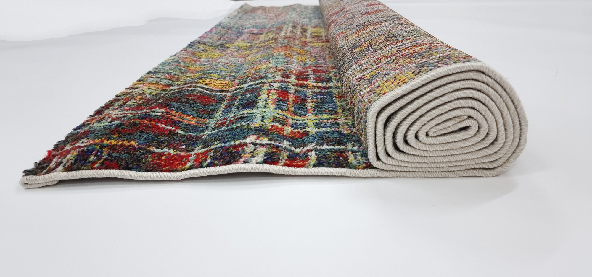 Frisee Rug 537 CREAM/GREEN