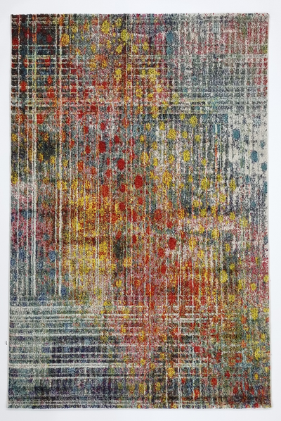 Frisee Rug 537 CREAM/GREEN