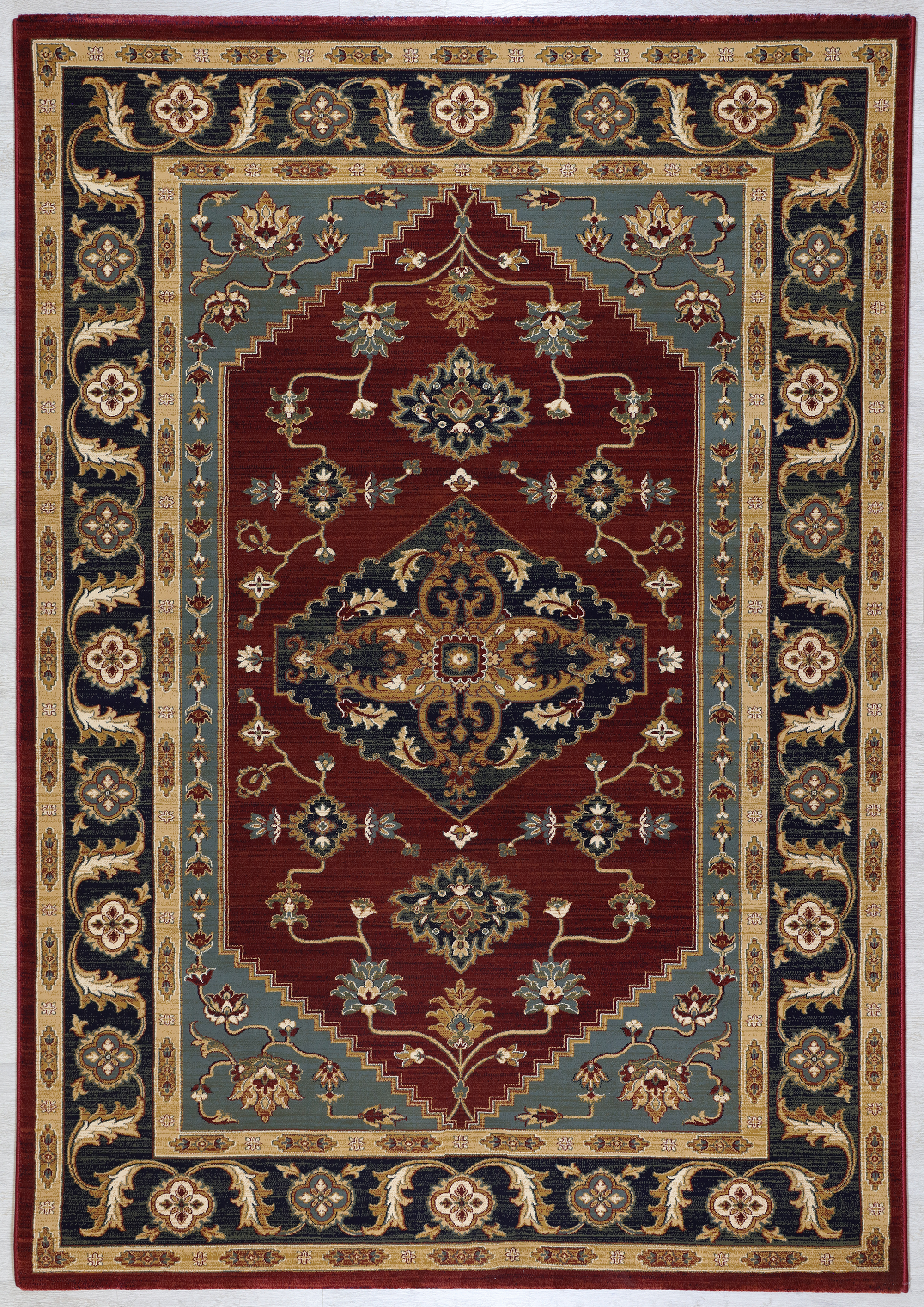 Ottoman 6432 RED/RED