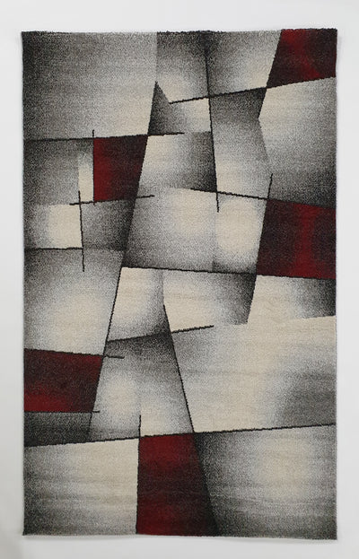 Frisee 678 L.GREY/RED