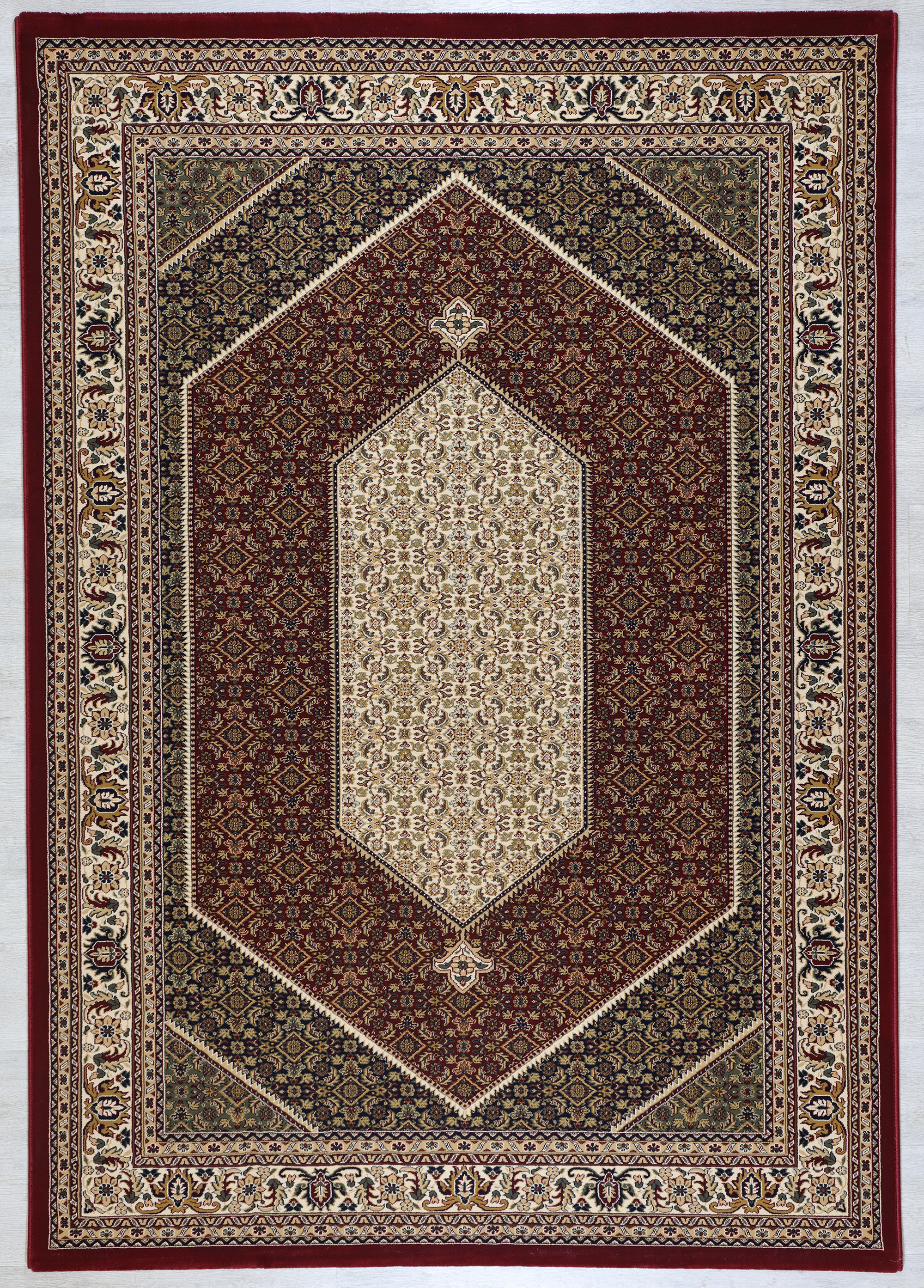 Ottoman 9052 RED/RED