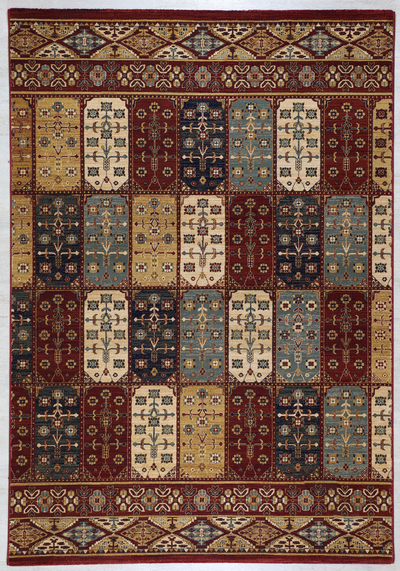 Ottoman 9543 RED/RED