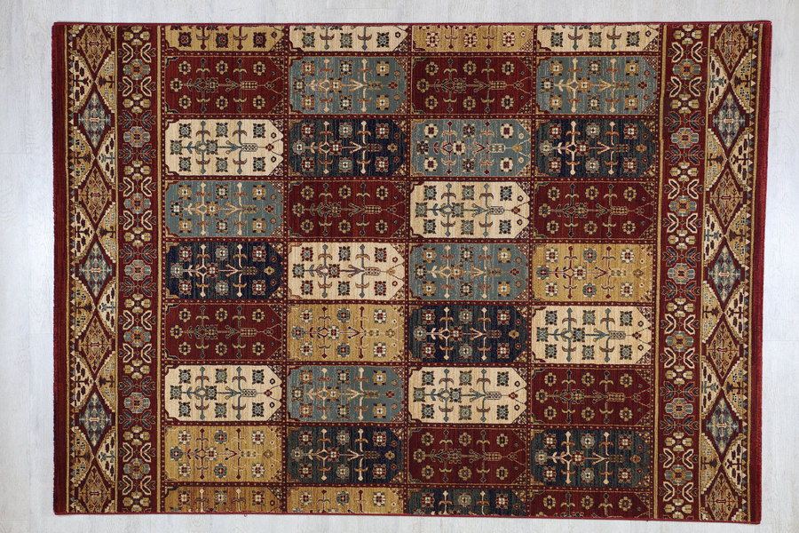 Ottoman 9543 RED/RED