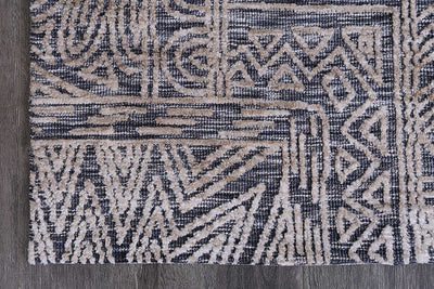 Amritsar Anthacite Flower Rug