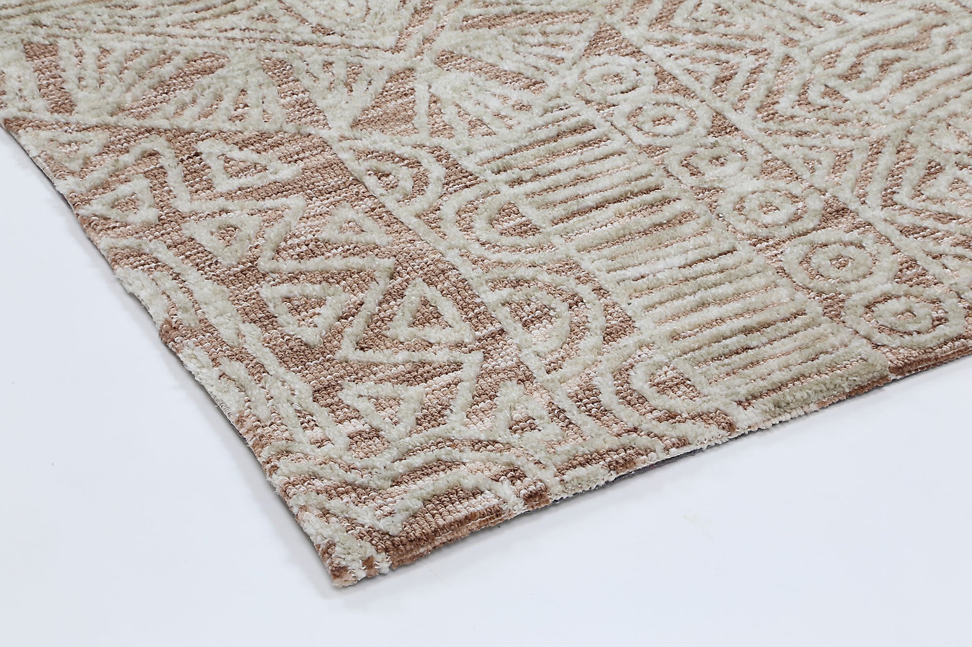Amritsar Rust Flower Rug
