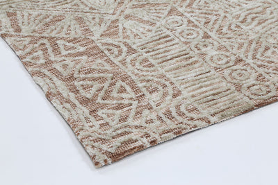 Amritsar Rust Flower Rug