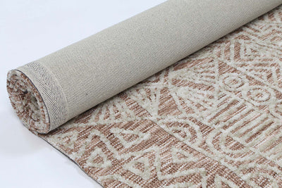 Amritsar Rust Flower Rug