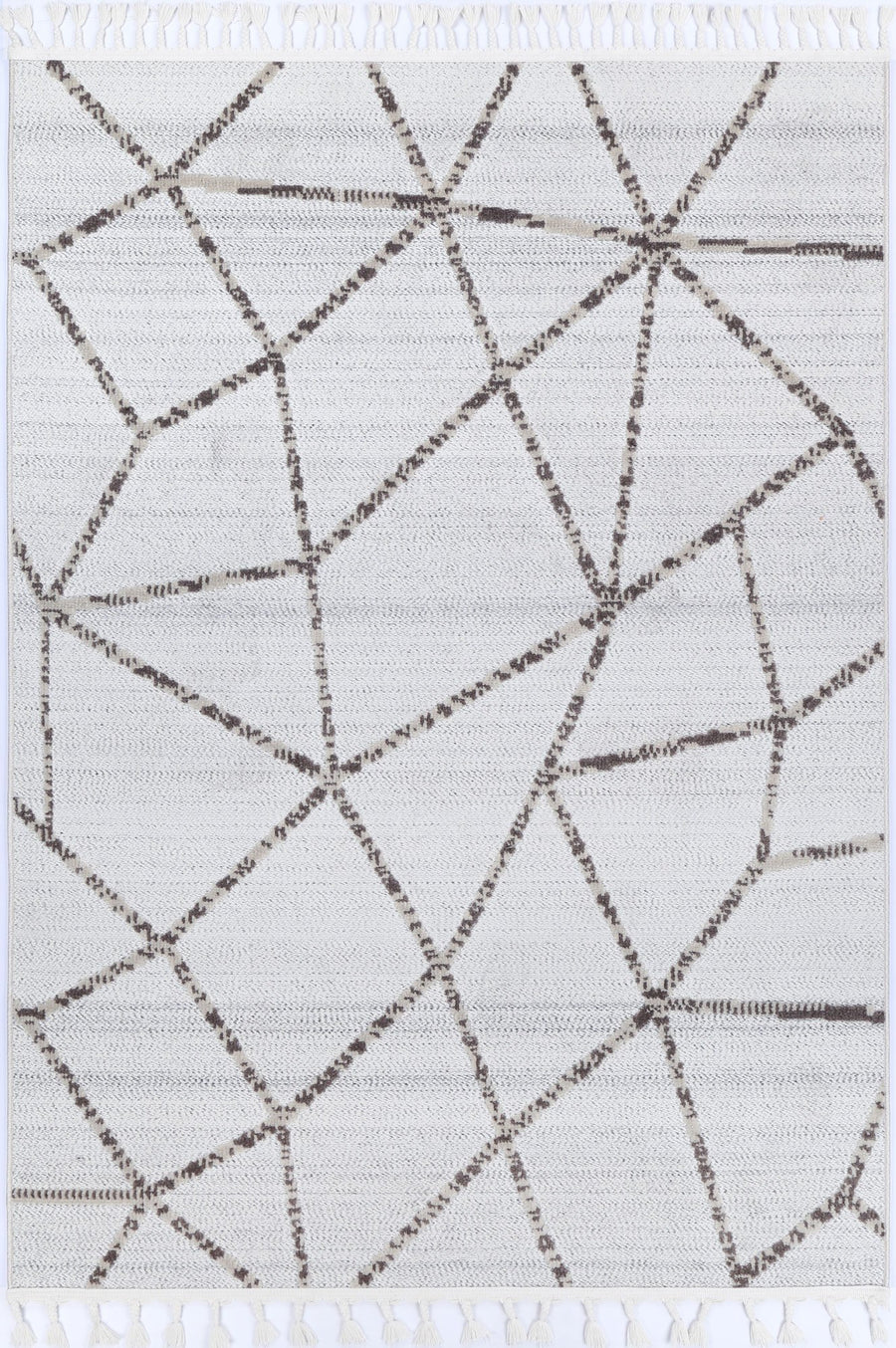Ares 5 Cream Beige Geometric