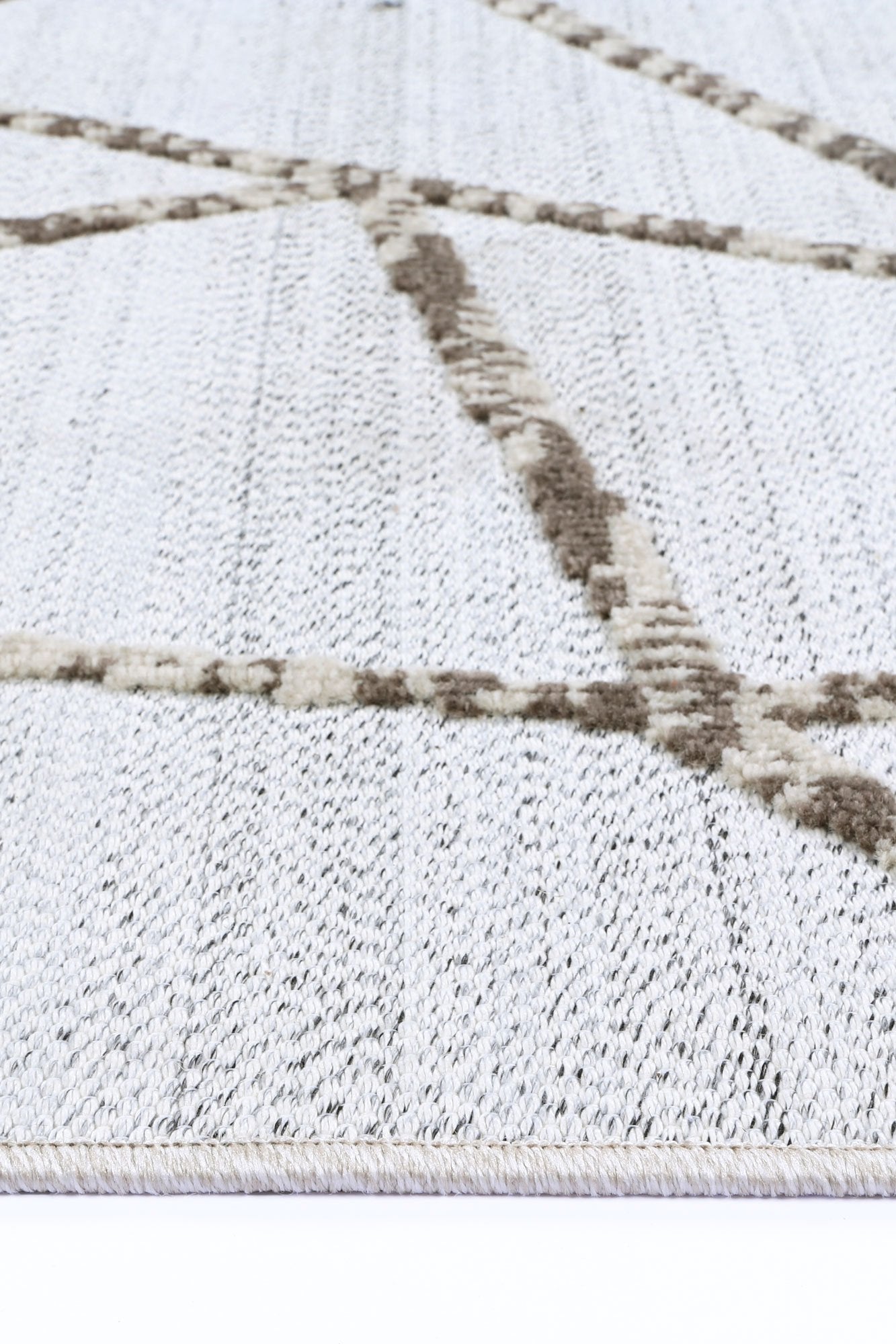 Ares 5 Cream Beige Geometric