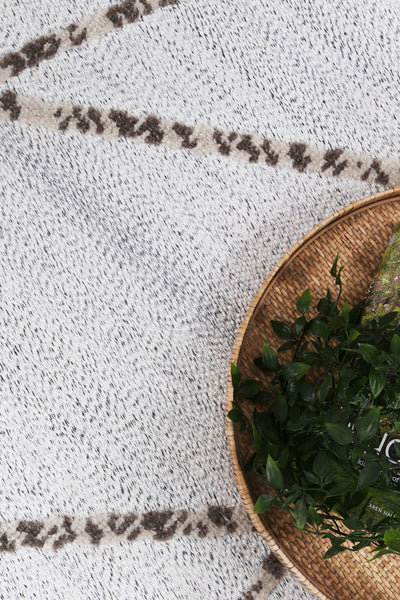 Ares 5 Cream Beige Geometric