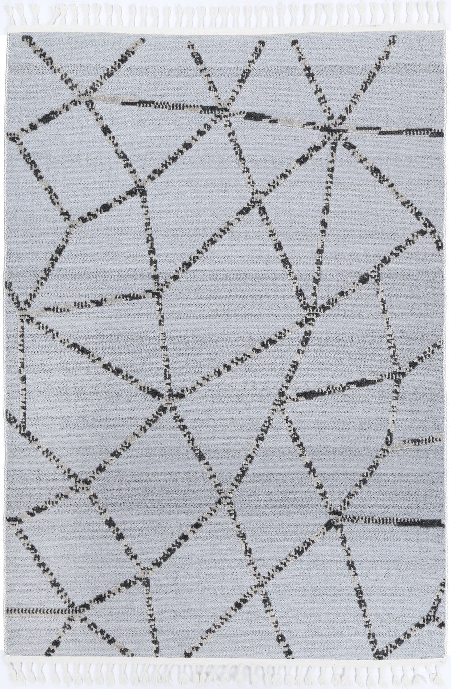 Ares 6 Grey Anthrasite Geometric