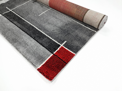 Bonita 555 L.GREY/RED