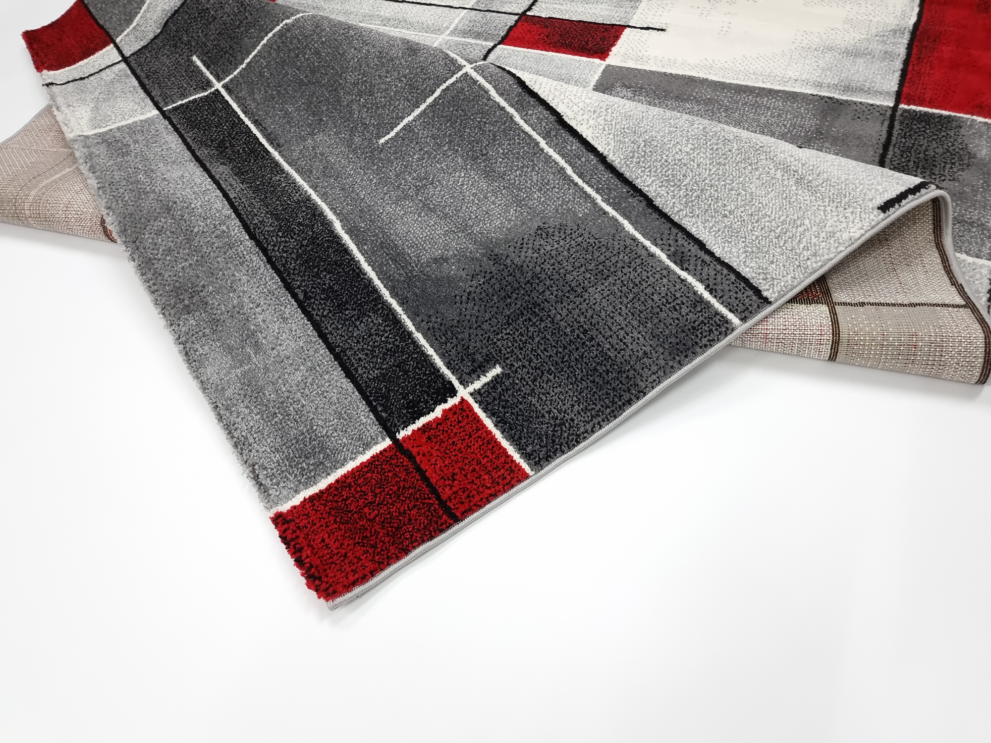 Bonita 555 L.GREY/RED