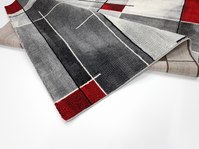 Bonita 555 L.GREY/RED