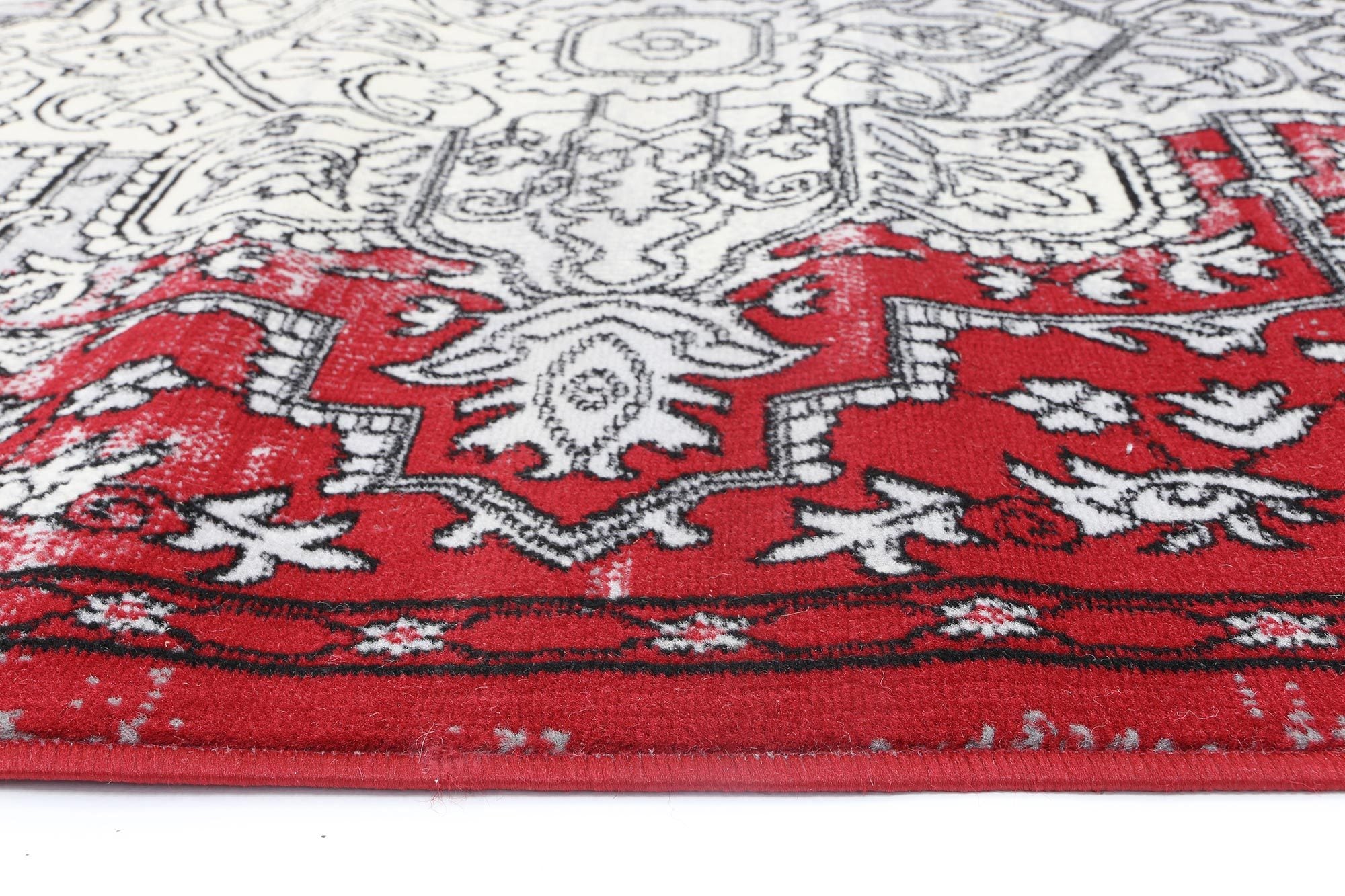 ELLIE 2490 L.GREY/RED