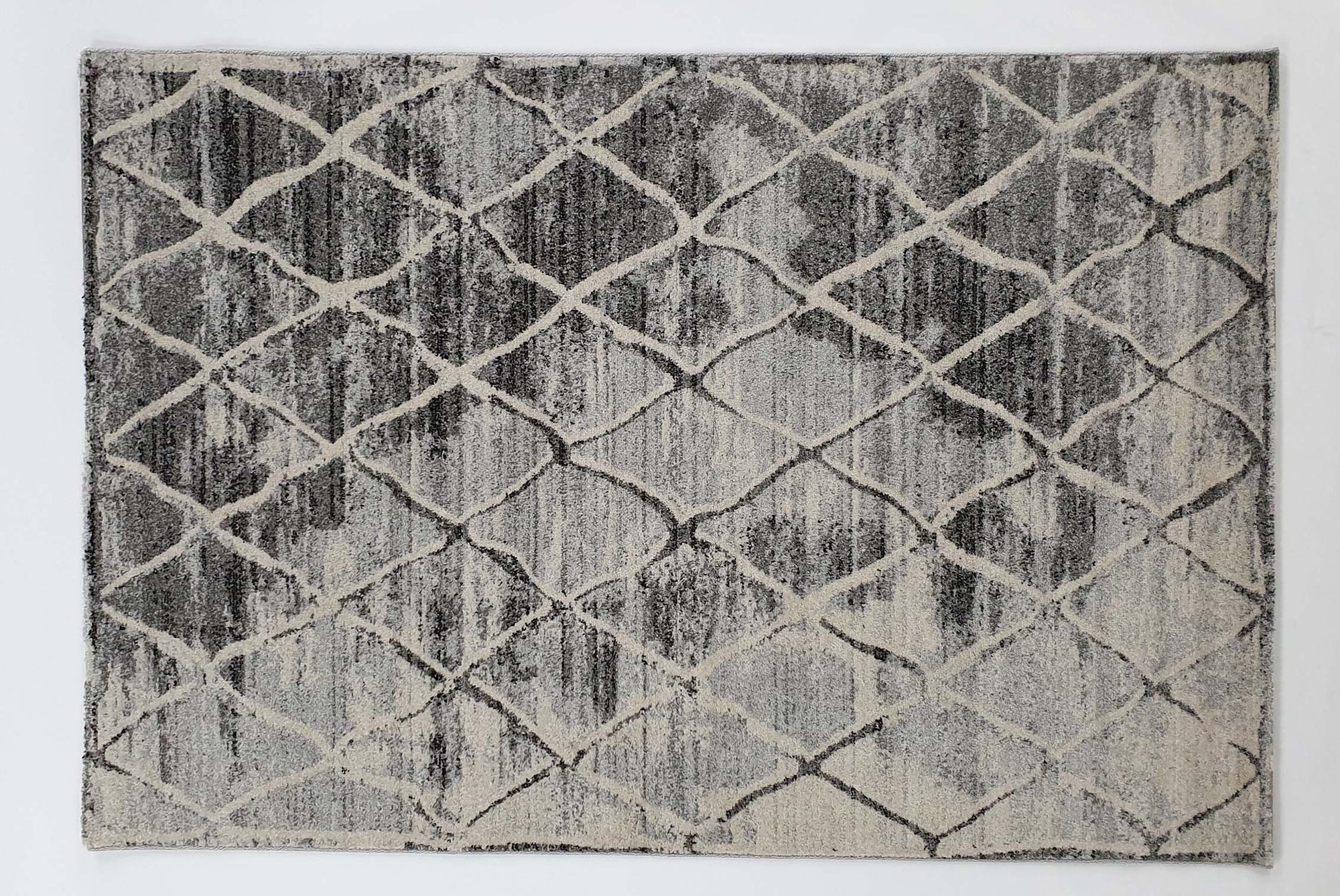 Frisee Rug 635A L.GREY / CREAM