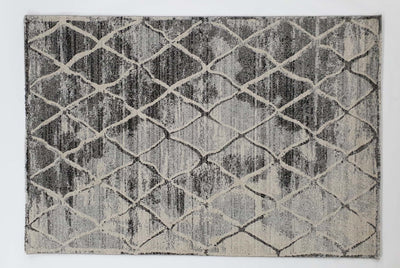 Frisee Rug 635A L.GREY / CREAM