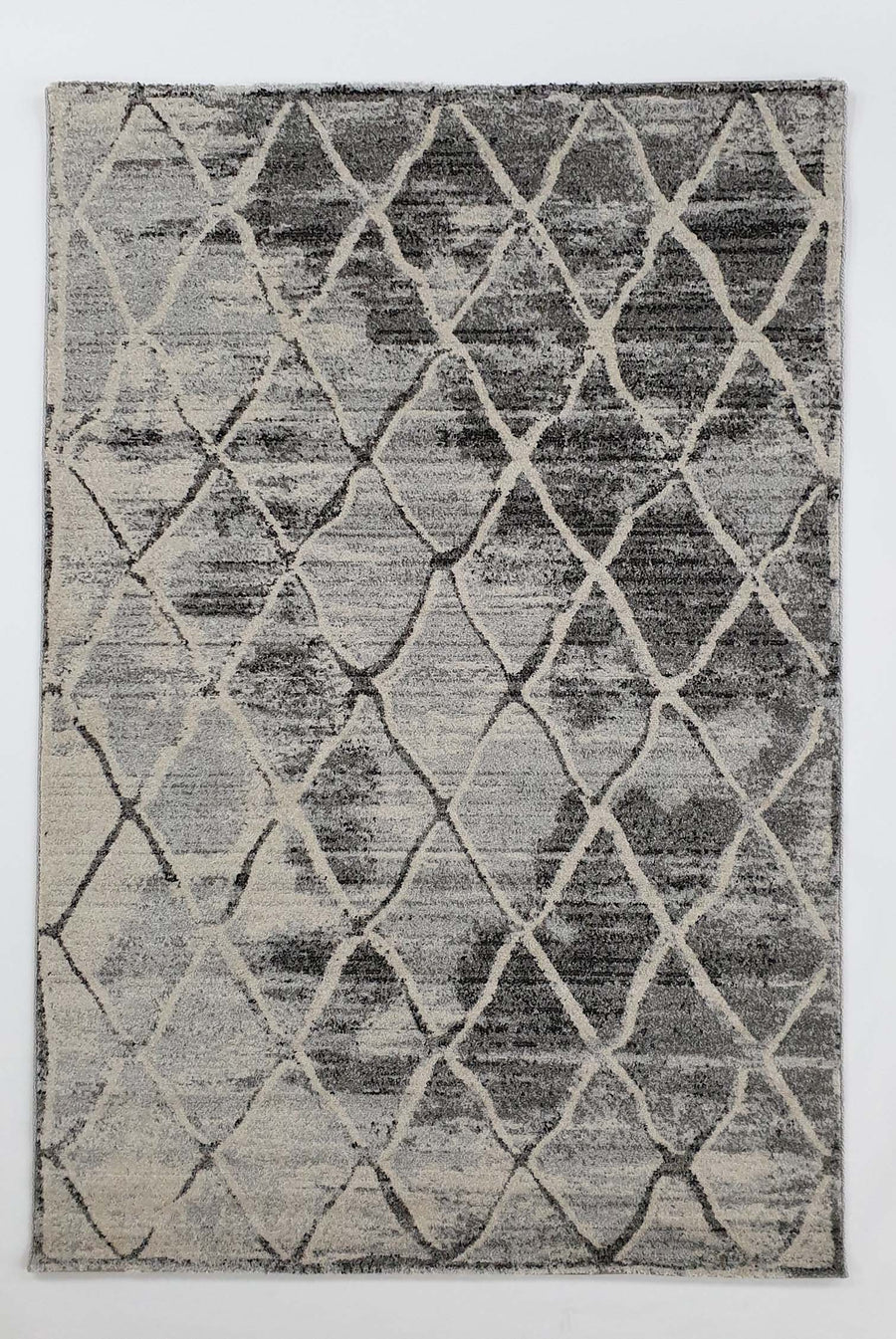 Frisee Rug 635A L.GREY / CREAM