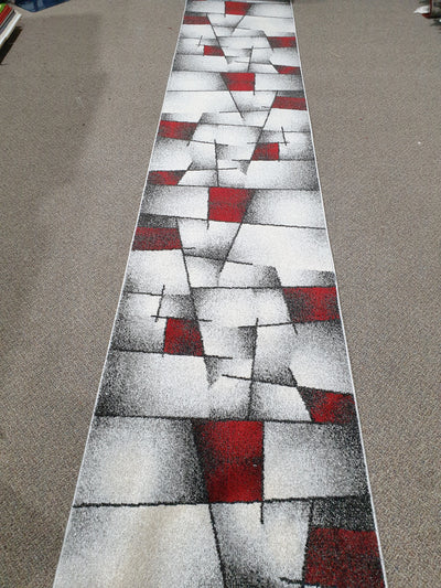 Frisee 678 L.GREY/RED