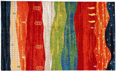 Frisee Rug 742A Red Terra