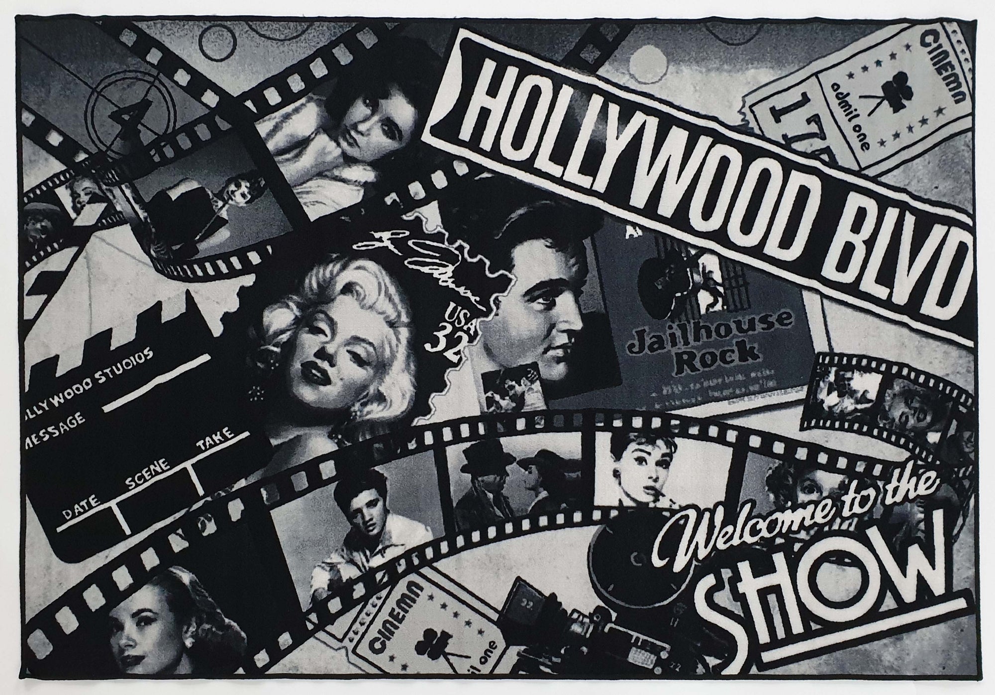 Hollywood - Rubber backing