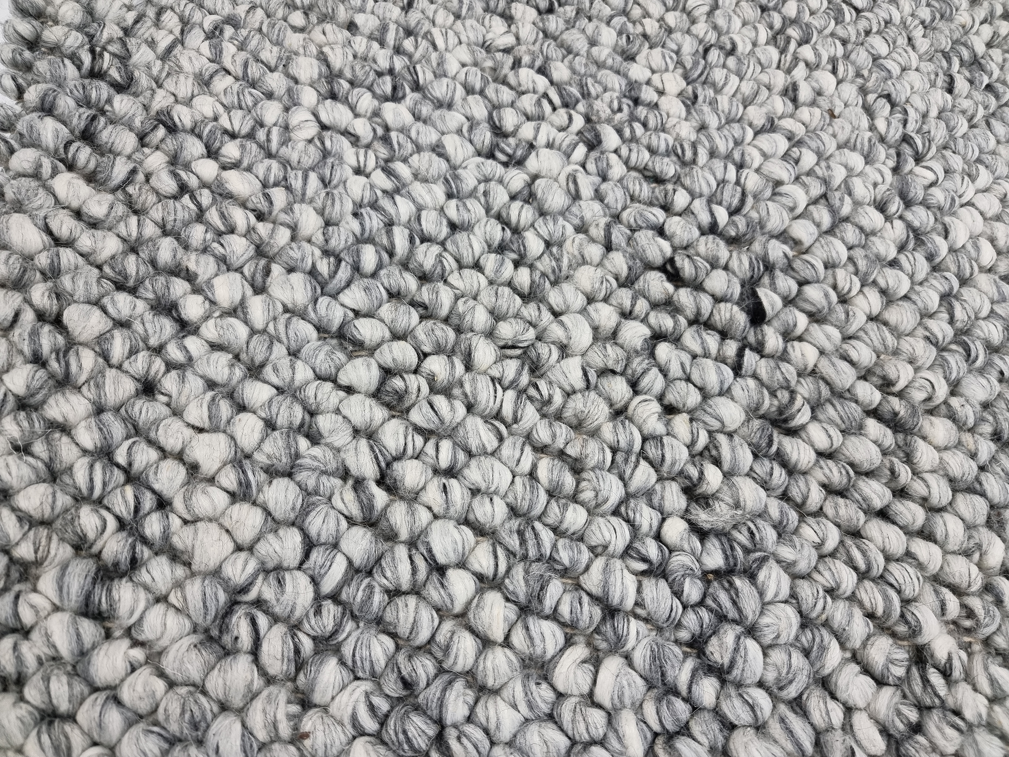 Loops Grey (Wool Rug)
