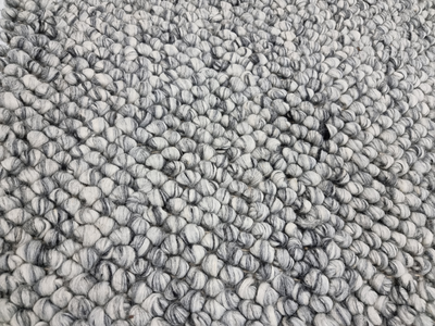 Loops Grey (Wool Rug)