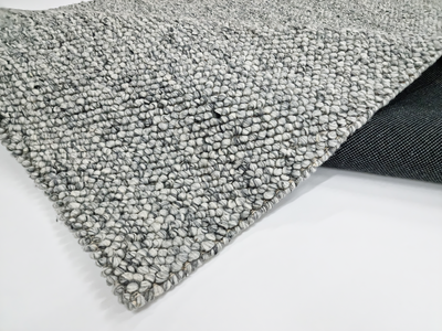 Loops Grey (Wool Rug)