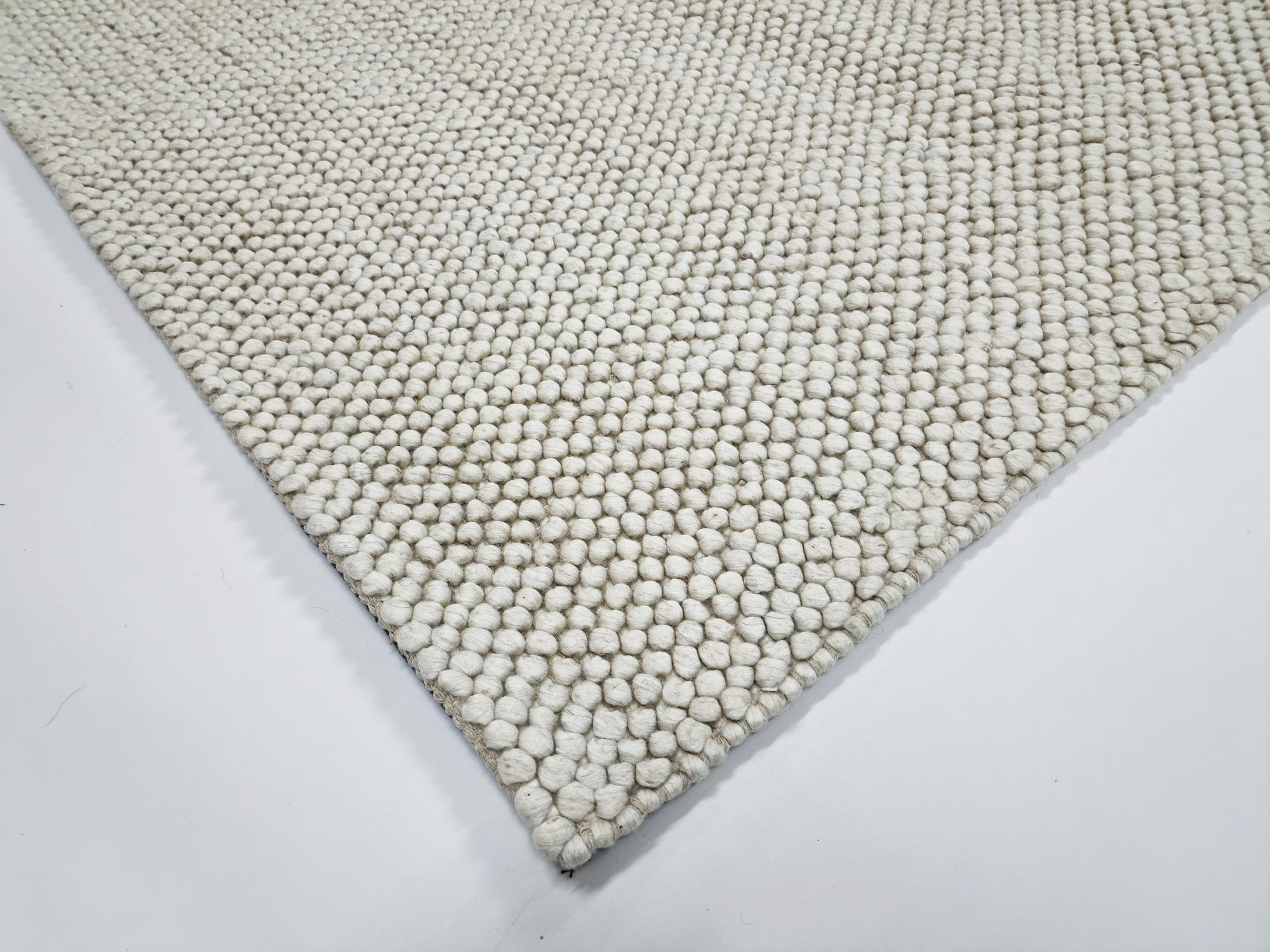 Loops Vanilla (Wool Rug)