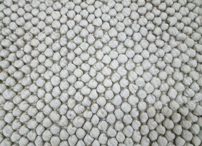 Loops Vanilla (Wool Rug)