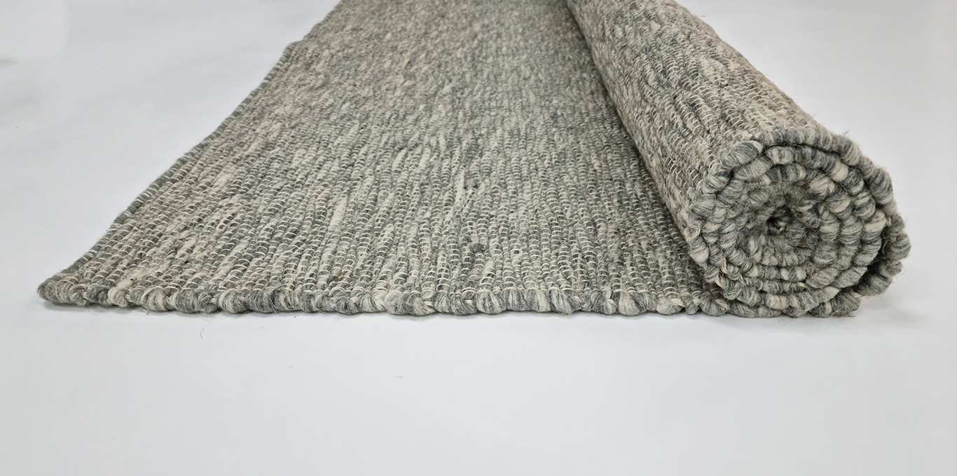 Lucia cement (Wool Rug)