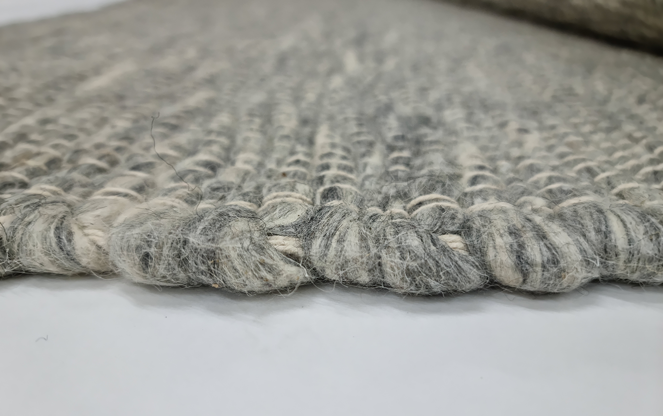Lucia cement (Wool Rug)