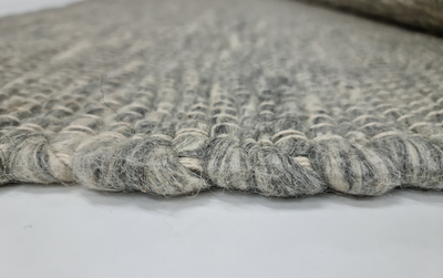 Lucia cement (Wool Rug)