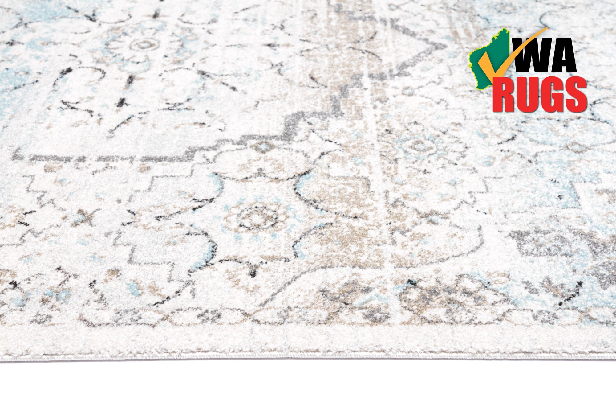 Melih 102 Cream Blue